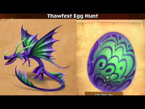 Thawfest Egg Hunt "Jestbelter" Max Level 150 Titan Mode - New Slithersong - Dragons:Rise of Berk