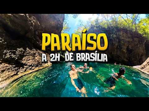 PARAÍSO A 2 HORAS DE BRASÍLIA!! (CACHOEIRA DO JK)