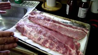 preview picture of video 'Dave's Barbecue Ribs Recipe - Part 1'