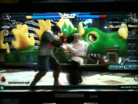Tekken Tag Tournament 2 Thailand Book(Armor King/Kazuya) VS Kom(Wang/Jinpachi)