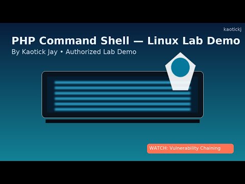 Demonstration: The Not So Simple PHP Command Shell - Linux Target. (Numerous CRITICAL flaws found).