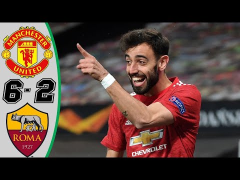 Manchester United Vs AS Roma 6-2 All Goals and Extended Highlights | UEL Semi-Final | Man U Vs Roma