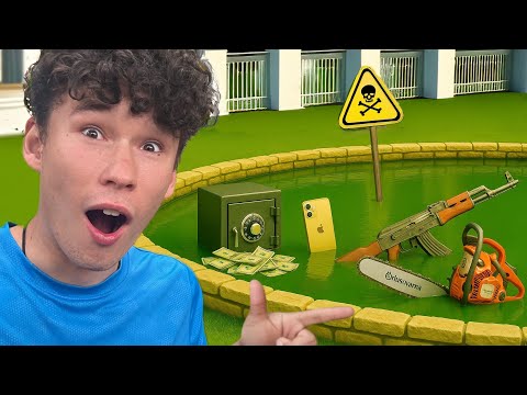 I Found Dangerous Items In a Millionaires Pond!
