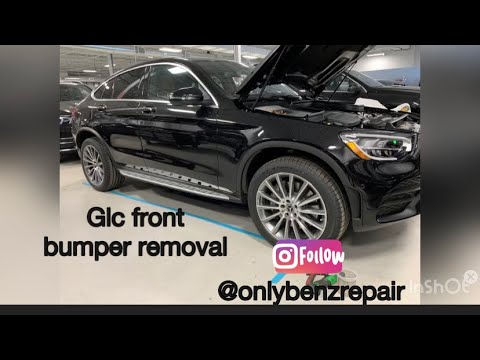 How to remove a Mercedes GLC front bumper