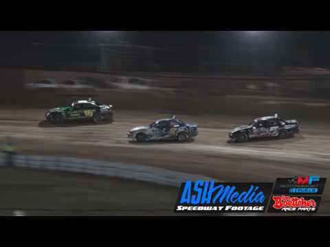 Modified Sedans: Murray Magic Heat Race Highlights Night 2 - Apr 2017 - Mildura Speedway