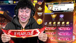 I Finally got 8 Years Old Badge in Free Fire 😱 Tonde Gamer I Finally got 8 Years Old Badge in Free Fire 😱 Tonde Gamer