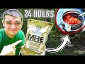 EATING ONLY MILITARY FOOD FOR 24 HOURS STRAIGHT MRE