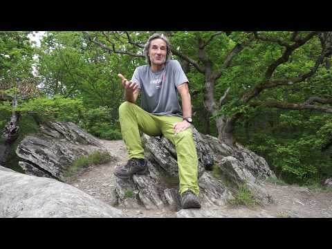 Steffen Hoppe vor seiner Alpenüberquerung