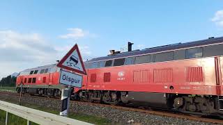 4K | Handy shot! | Two big Diesel - DB between Oberstdorf and Fischen (south Bavaria) | 08 2025