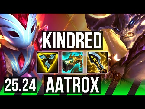 KINDRED vs AATROX (JGL) | NA Challenger | 25.24