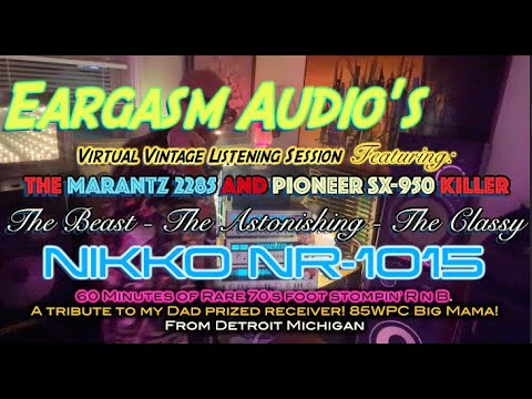 World Premier - Meet the Nikko NR-1015 Rare Monster Receiver - The Marantz and Pioneer Killer!