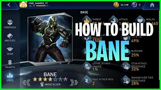 Injustice 2 Mobile | How To Build Silver Bane | Build Guide