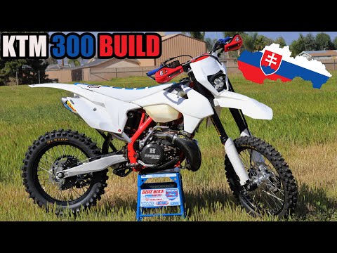 KTM 300 XC Dirt Bike Build - LET'S FINISH!!!