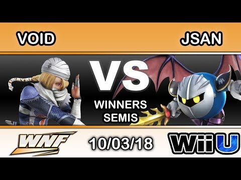 WNF 3.8 - CLG | VoiD (Sheik) Vs. Jsan (Meta Knight) Winners Semis - Smash 4