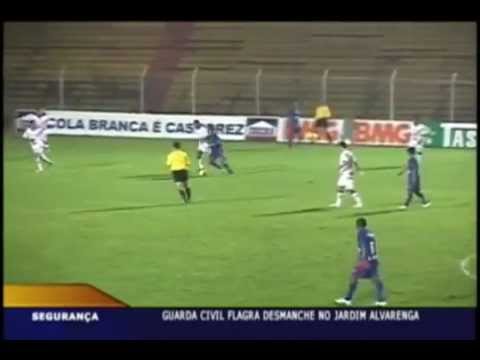 SÃO CAETANO X ASA CAMPEONATO BRASILEIRO SÉRIE B 2011  que golaço de Antônio Flávio