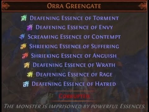 Einhar's Memory - Essence (Final Stage T16) - Path of Exile: Lake of Kalandra