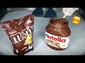 Nutella And M M S Ice Cream Rolls Satisfyng ASMR