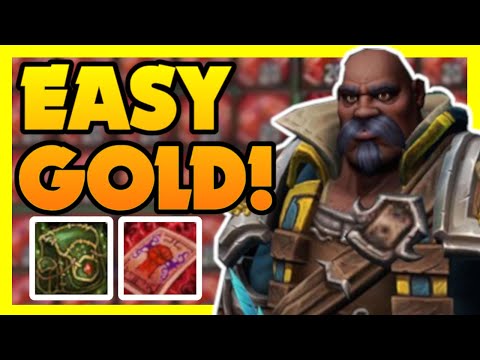 WOW Raw Gold Farm PASSIVE Tutorial Garrison - EASY GOLD FARM!