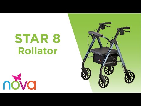 STAR 8 Rollator Info and Assembly