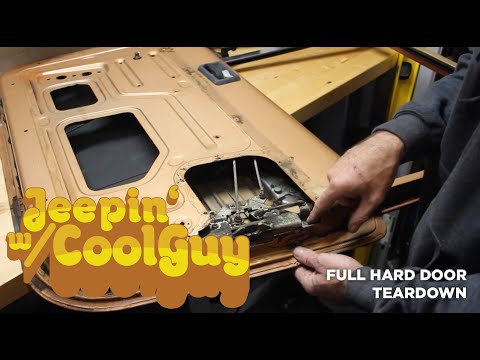 Jeep CJ7 Full Metal Door Teardown