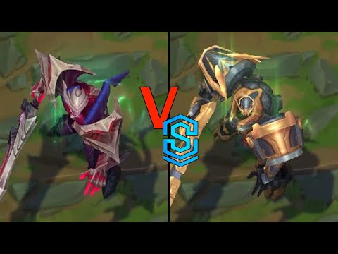 Visions of the Fallen Garen VS Prestige Mecha Kingdoms Garen