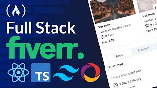מדריך Full Stack – Fiverr Clone עם NextJS, React, Convex, Typescript, Tailwind CSS, ShadCN