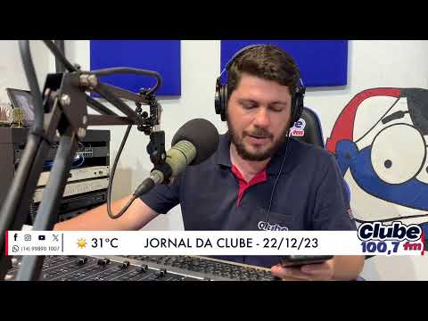 Jornal da Clube - 22/12/23 - Edição do Almoço