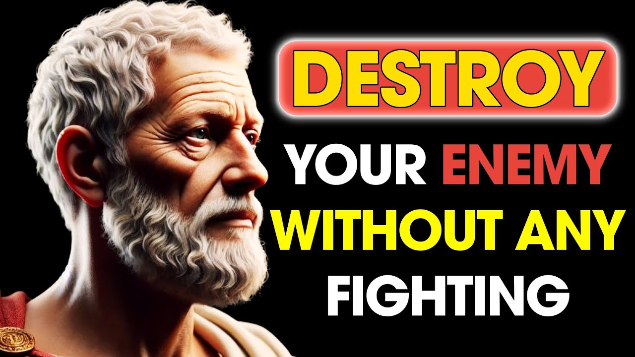 How to DESTROY Your ENEMY Without FIGHTING: 5 Powerful STRATEGIES You MUST Know | Stoic Philosophy