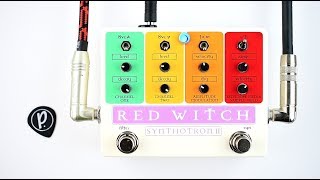 Video thumbnail for Red Witch Pedals Synthotron II Synthesizer Filter Sample Hold by Pedal of the Day