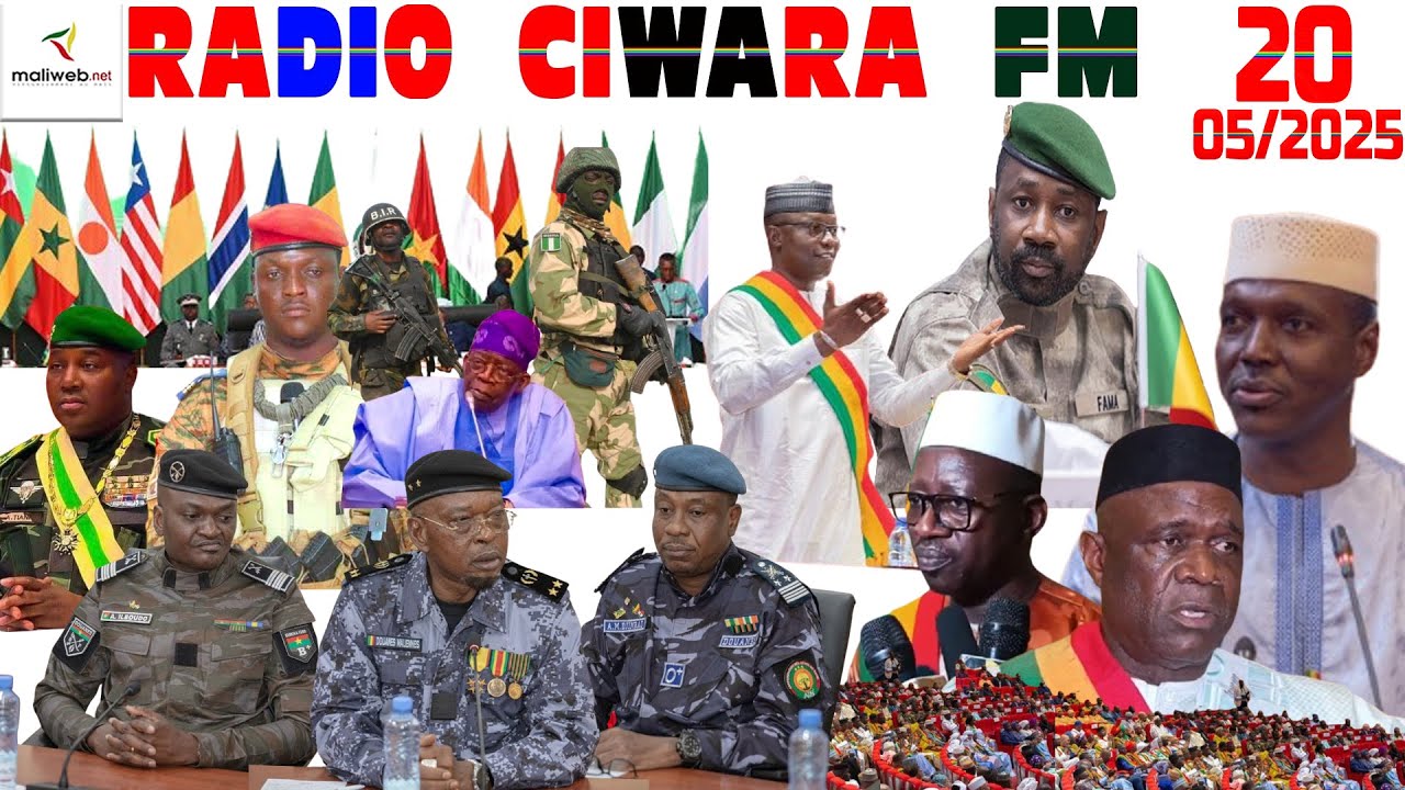 La Revue de Presse de la RADIO CIWARA FM du 20 Mai 2025