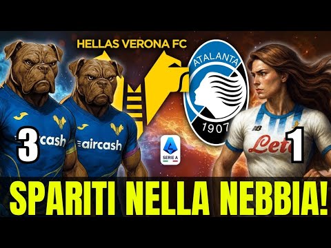 VERONA - ATALANTA 3-1 || ( SFOGO ) LA DEA SPARISCE NELLA NEBBIA!