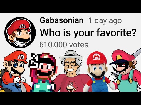Funny Mario Poll Compilation 7 - Gabasonian