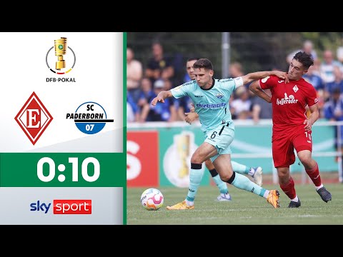 FC Einheit Wernigerode - SC Paderborn | Highlights - 1. Runde | DFB-Pokal 2022/23