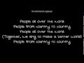 Michael Jackson People Of The World New Song 2014