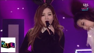 [하이 수현(HI SUHYUN)] 나는 달라 @인기가요 Inkigayo 141130