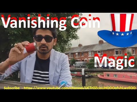 The best coin vanish magic at the riverside