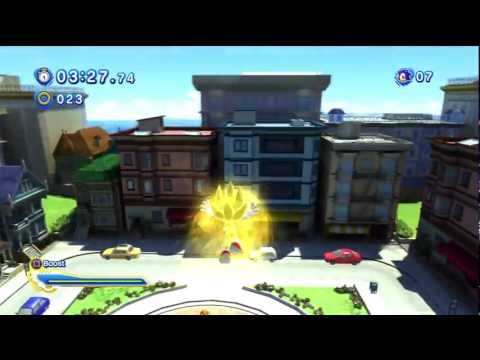 Sonic Generations: City Escape with Modern Super Sonic