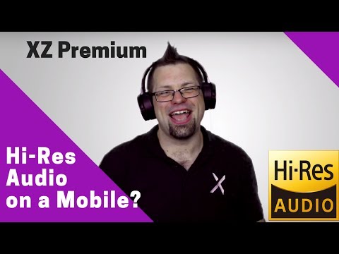 Hi-Res Audio on the Xperia XZ Premium!