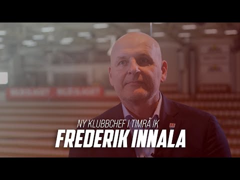 Timrå IK: Frederik Innala  är klar som klubbchef i Timrå IK