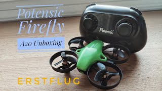Potensic Firefly A20 mini Drohne Unboxing und Erste Testflug /Quadrocopter First Flight fullhd