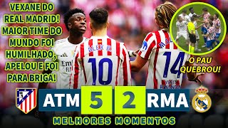 MAIOR TIME DO MUNDO FOI HUM1LHADO PELO SEU RIVAL COM GOLEADA HISTÓRICA, APELOU E PARTIU PRA BR1GA!