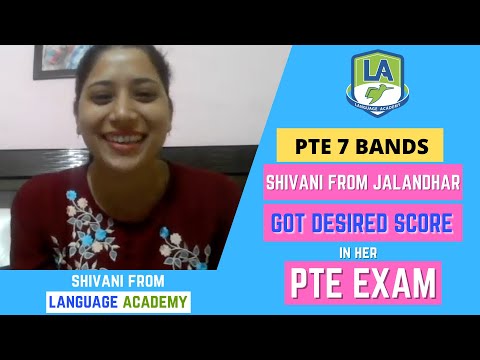 Shivani from Jalandhar got 7 Bands in PTE | Know How? Language Academy - PTE | IELTS | NAATI