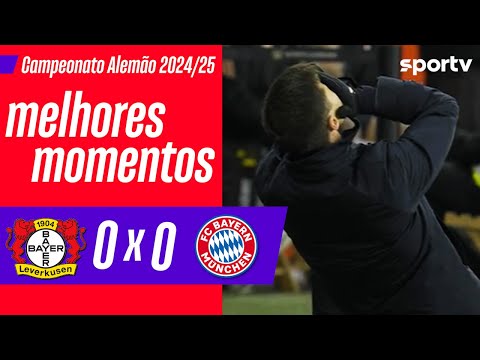 Gols e lances de Bayer Leverkusen x Bayern