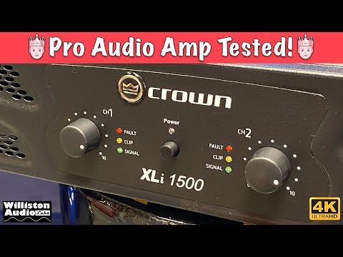 Crown Xli 1500 Power Amplifier