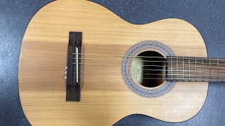 Video thumbnail for Fender MC-1 Three Quarter Size Nylon String Guitar by Robin Smith