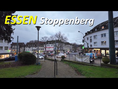Stadt Essen walking 4K | Stoppenberg Dezember 2024