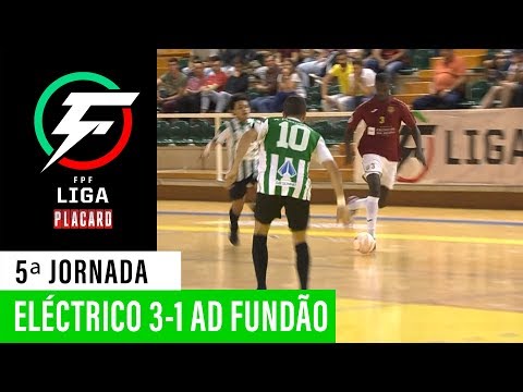 Liga Placard: Eléctrico FC 3-1AD Fundão