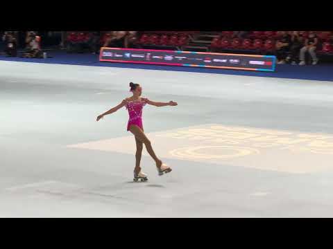 2024 Italy World Skate Games Junior Ladies MADALENA COSTA  Long Program
