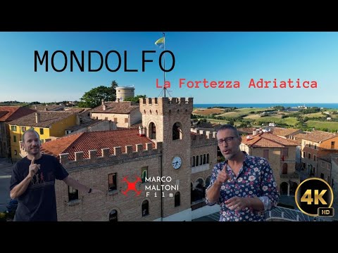 MONDOLFO. La Fortezza Adriatica |Girando le Marche |Pesaro Urbino#footage #cinematic