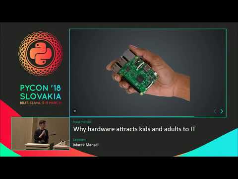 Žiacke projekty na PyCon SK 2018
